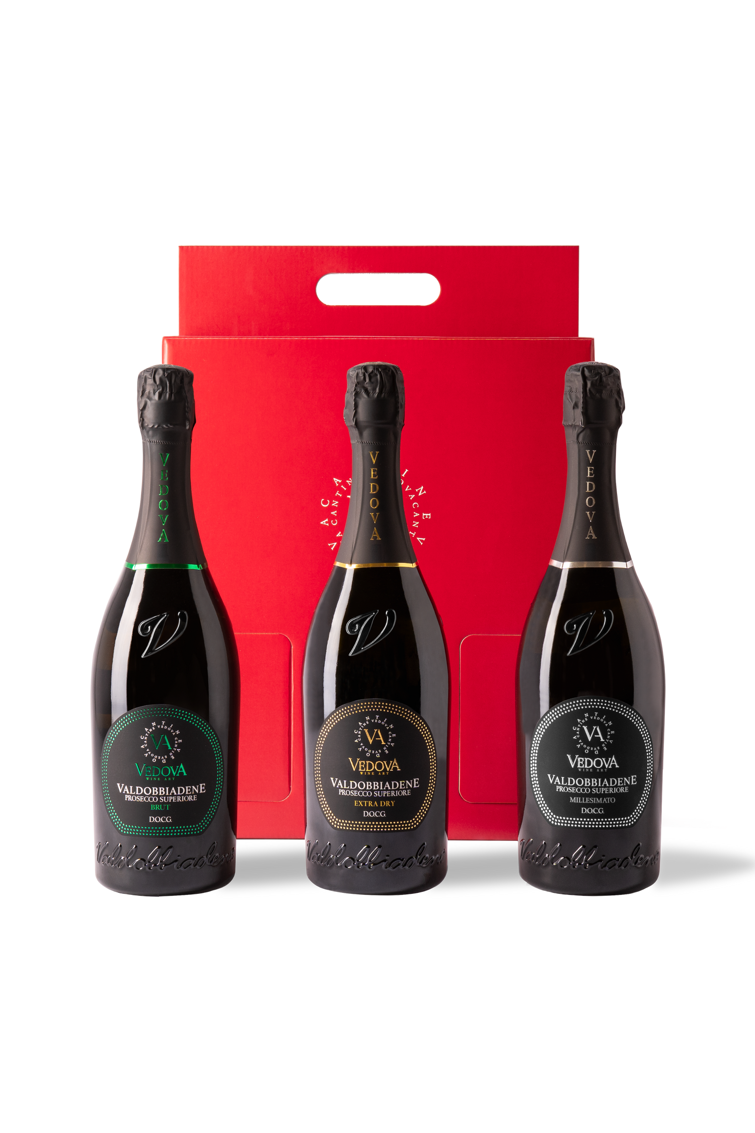 Confezioni regalo Cantine Vedova Wine Art Prosecco Superiore DOCG Valdobbiadene