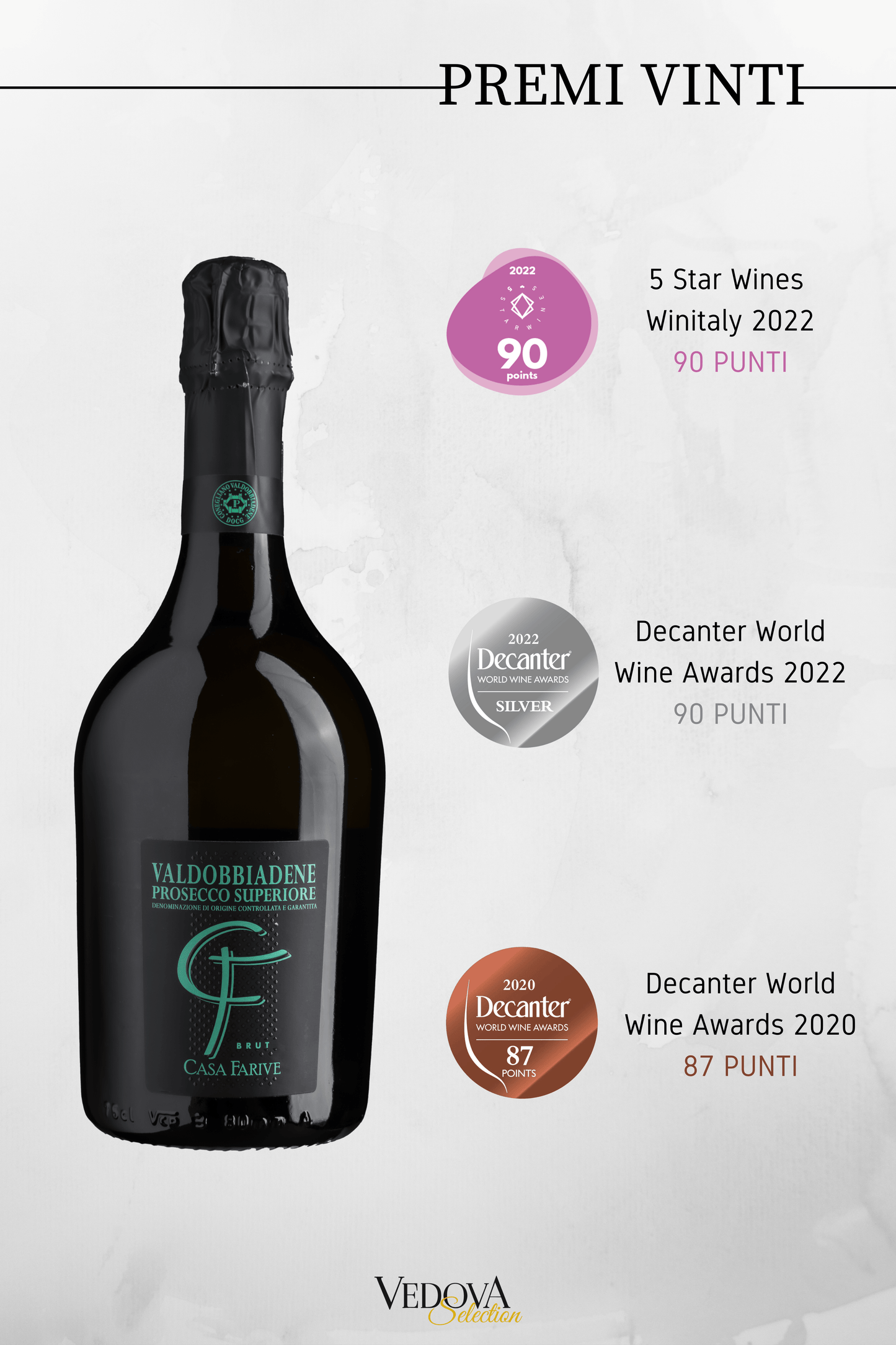 Prosecco Superiore DOCG - Brut - Casa Farive