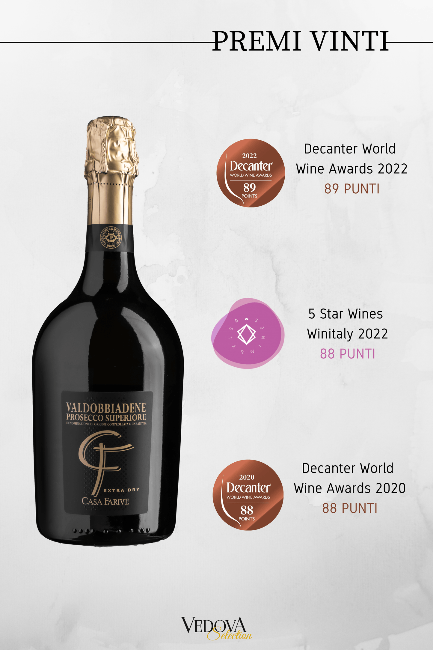 Prosecco Superiore DOCG - Extra Dry - Casa Farive