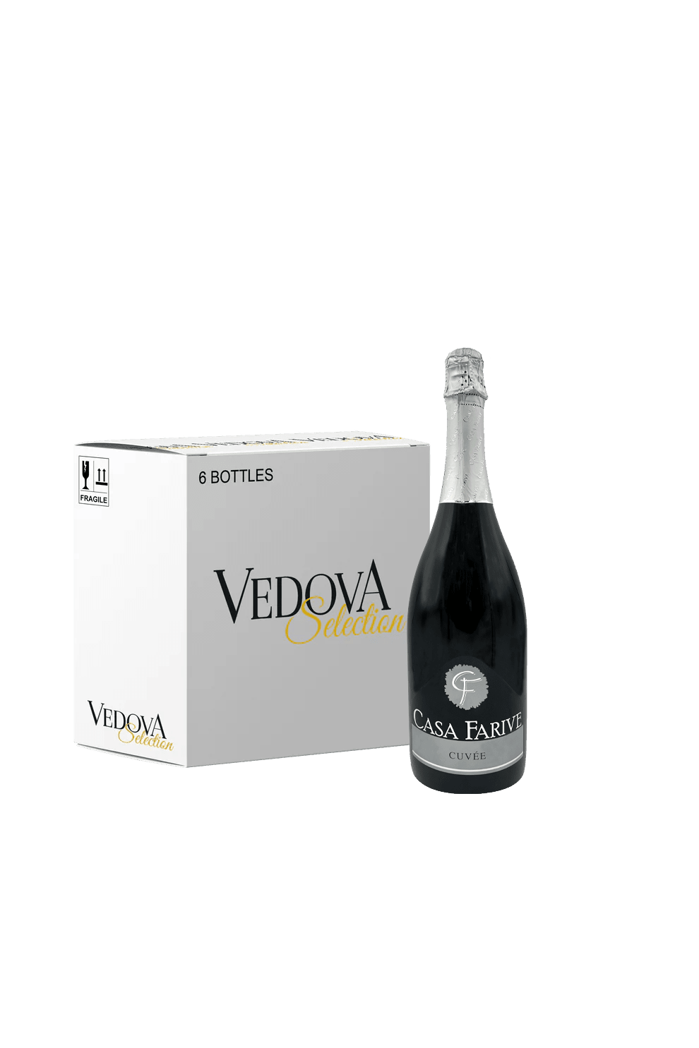 Magnum Spumante Cuvée Bianco - Brut - Casa Farive