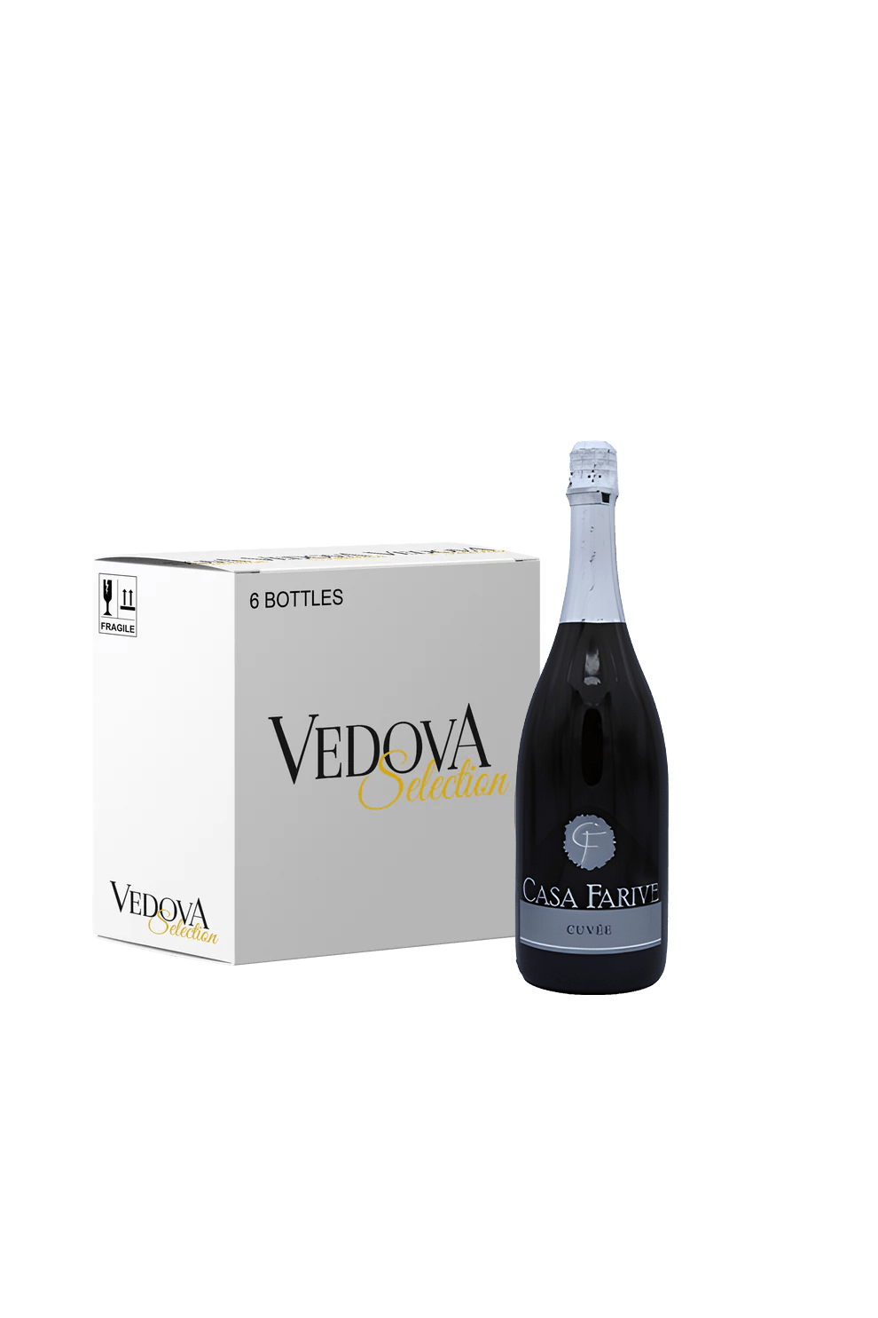 Magnum Spumante Cuvée Bianco - Brut - Casa Farive