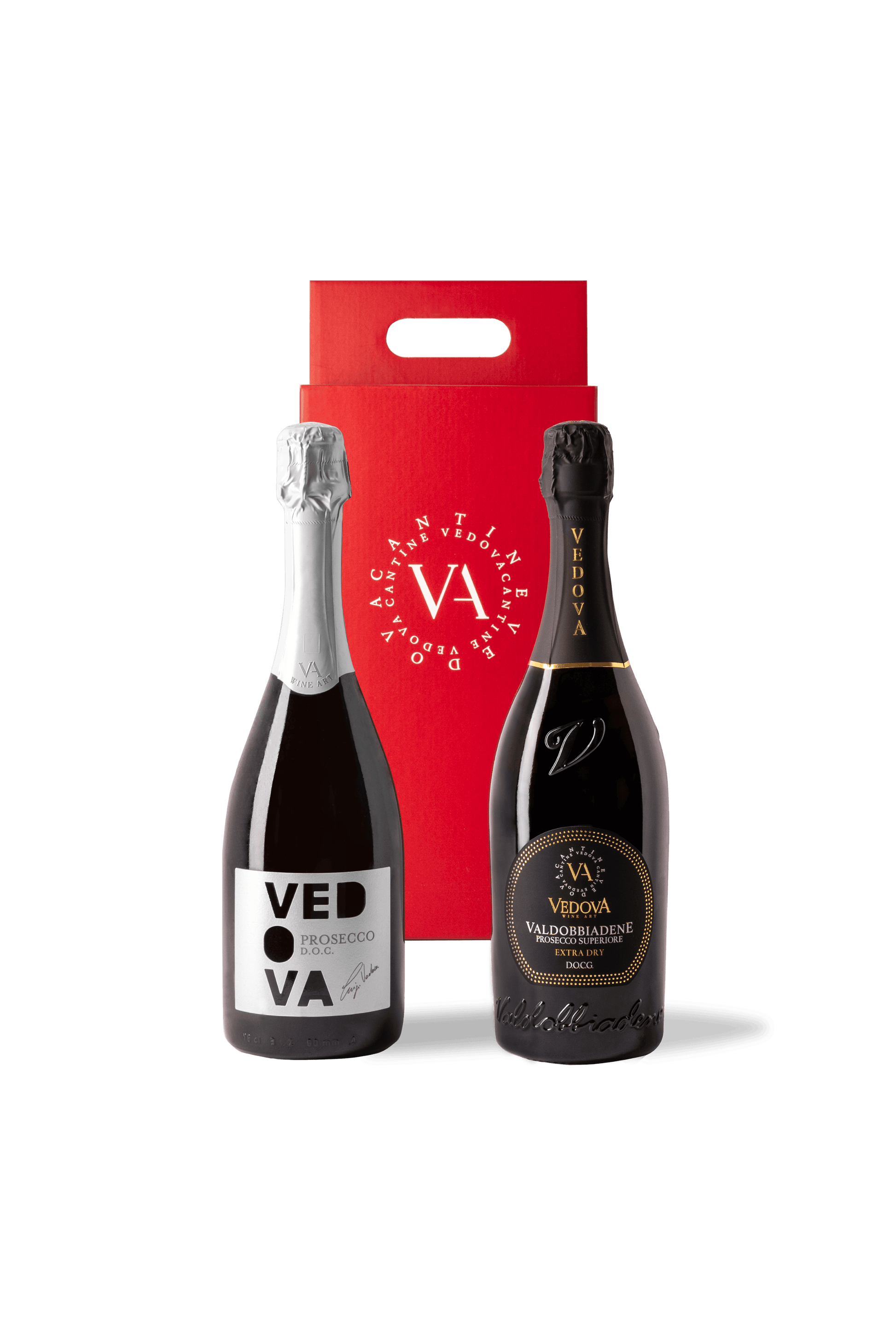 Confezione Prosecco Extra Dry da 2 bottiglie - Vedova Selection